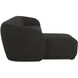 Faye Black Sectional, Left